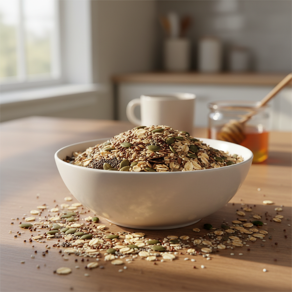 Cereales integrales y semillas